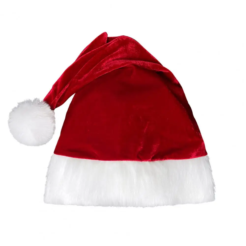 Christmas Dress with Santa Hat Santa Costume Dress Set Christmas Mrs Claus Costume Velvet Dress with Santa for Women for Holiday