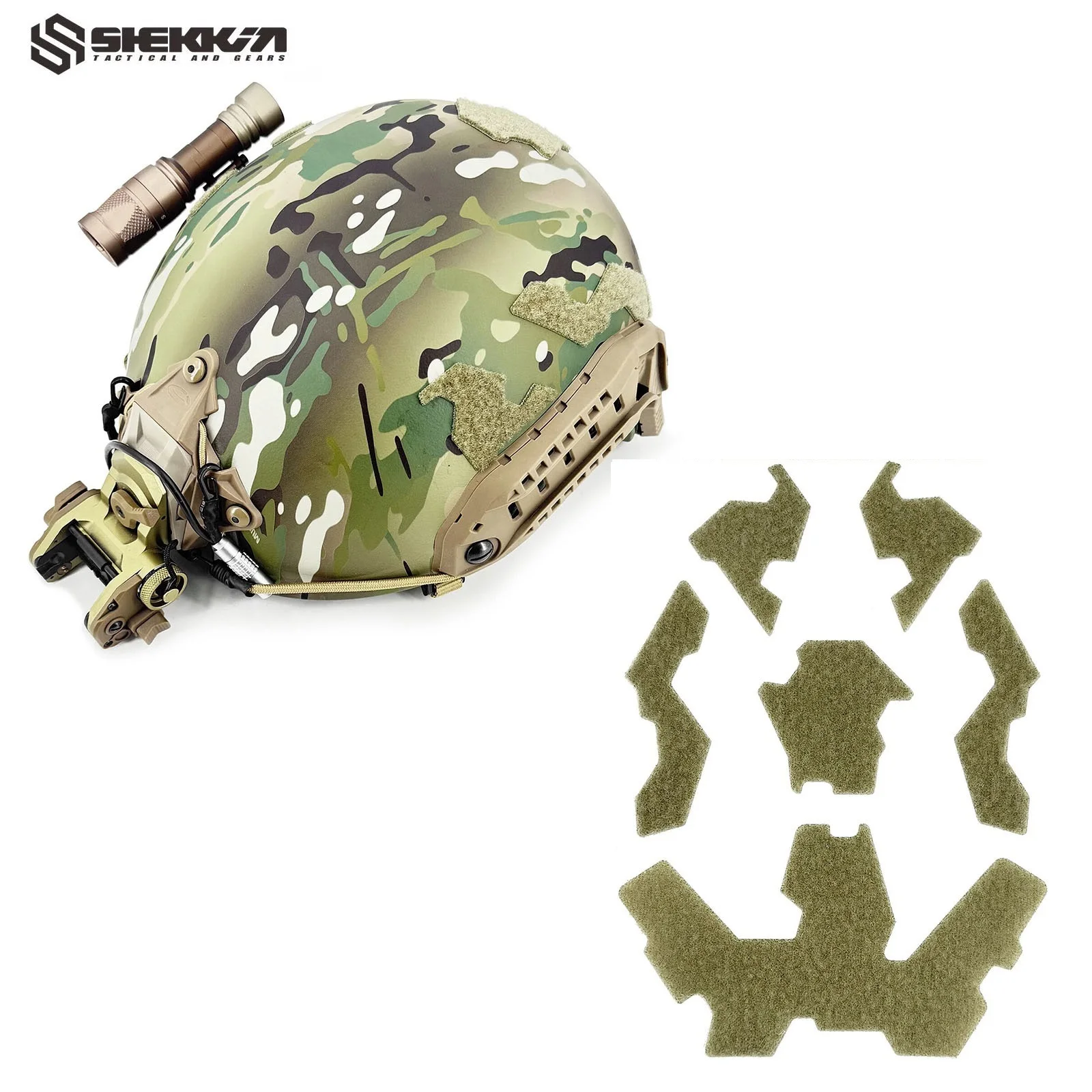 Shekkingears Replica FTHS Helmet Sticker Gag DG Love Magic Stickers Decal for Fans