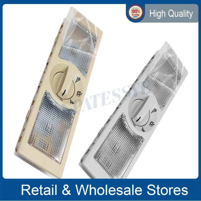 Gray Beige Real Reading Lamp Reading Lights FOR Passat Polo Jetta Turan 6Q0 947 291A 6Q0947291A 6Q0 947 291 A