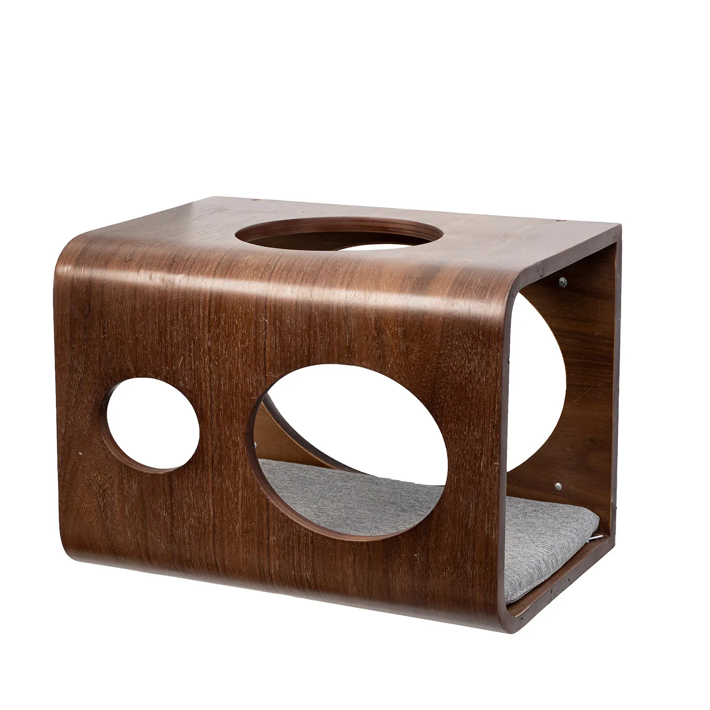 CX square solid wood cat house pet cat household does not take up space cave