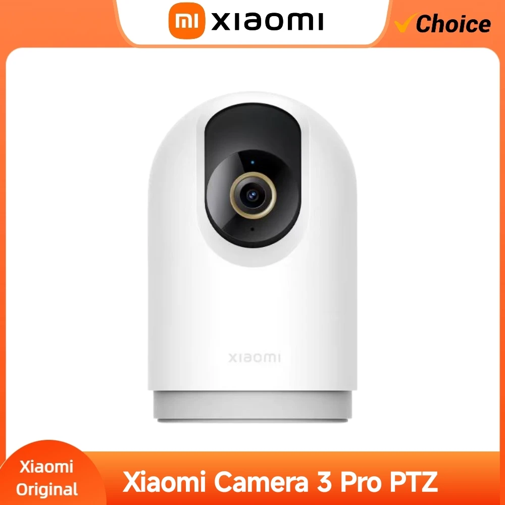 Xiaomi 3 Pro PTZ Camera 5MP 3K Full Color HDR Baby Cry Detect Auto Cruise 2.4G 5G WiFi Two Way Call Mi Home Smart Monitor