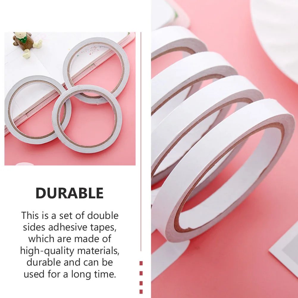 10 قطعة شريط لاصق قوي على الوجهين لزوجة عالية غراء يسيح بالحرارة للنسيج والخشب والزجاج المعدني لتقوم بها بنفسك اللوازم المكتبية الحرفية