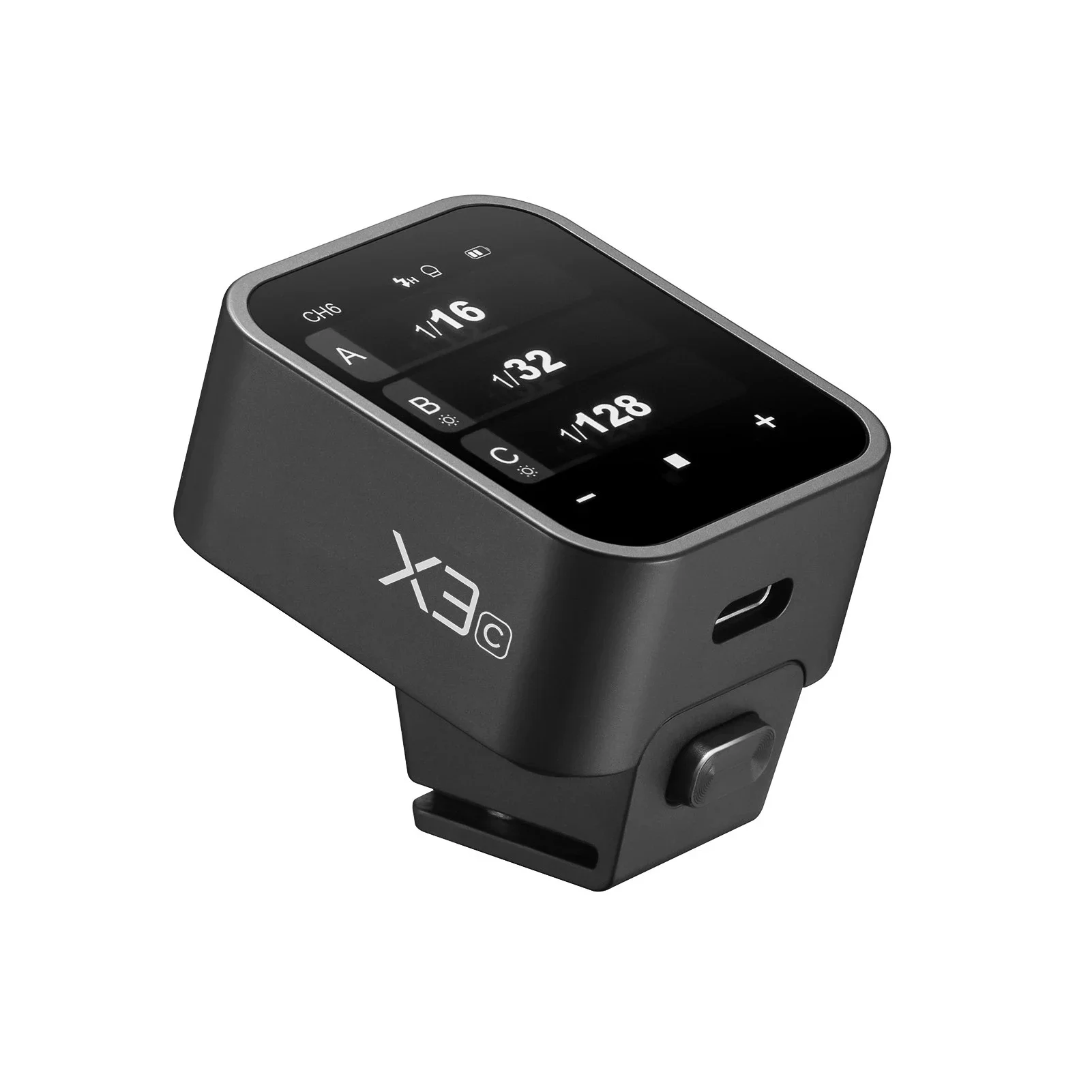 

GODOX X3C 2.4G Wireless Flash Trigger Transmitter TTL Autoflash with Large OLED Touchscreen