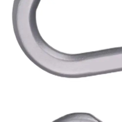 Camping Accessory D-shaped Carabiner DIY Projects Hiking Gear Stainless Steel Locking Mechanism Secure Locking Carabiner Tool