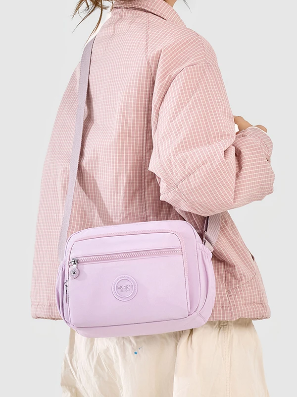 

Новая многофункциональная сумка-кроссбоди из ткани Оксфорд 2025 года: легкая, водонепроницаемая, прочная, на одно плечо, для мам