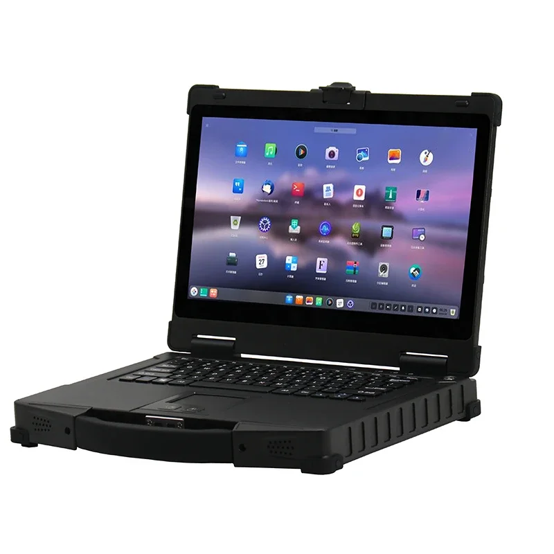 14 inch HD display IP65 Portable 64GB Rugged Computing Solution Durable Notebook Industrial-Strength Robust Laptop Computer