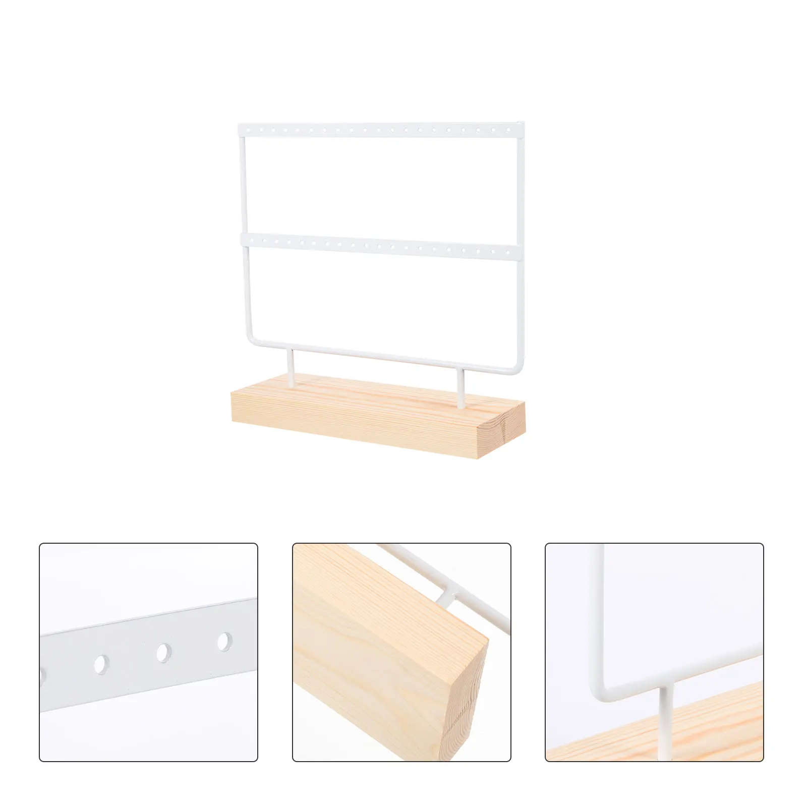 

Earring Stand Jewelry Organizer Display Storage Base For Earring Stand Bedroom Office Retail Use