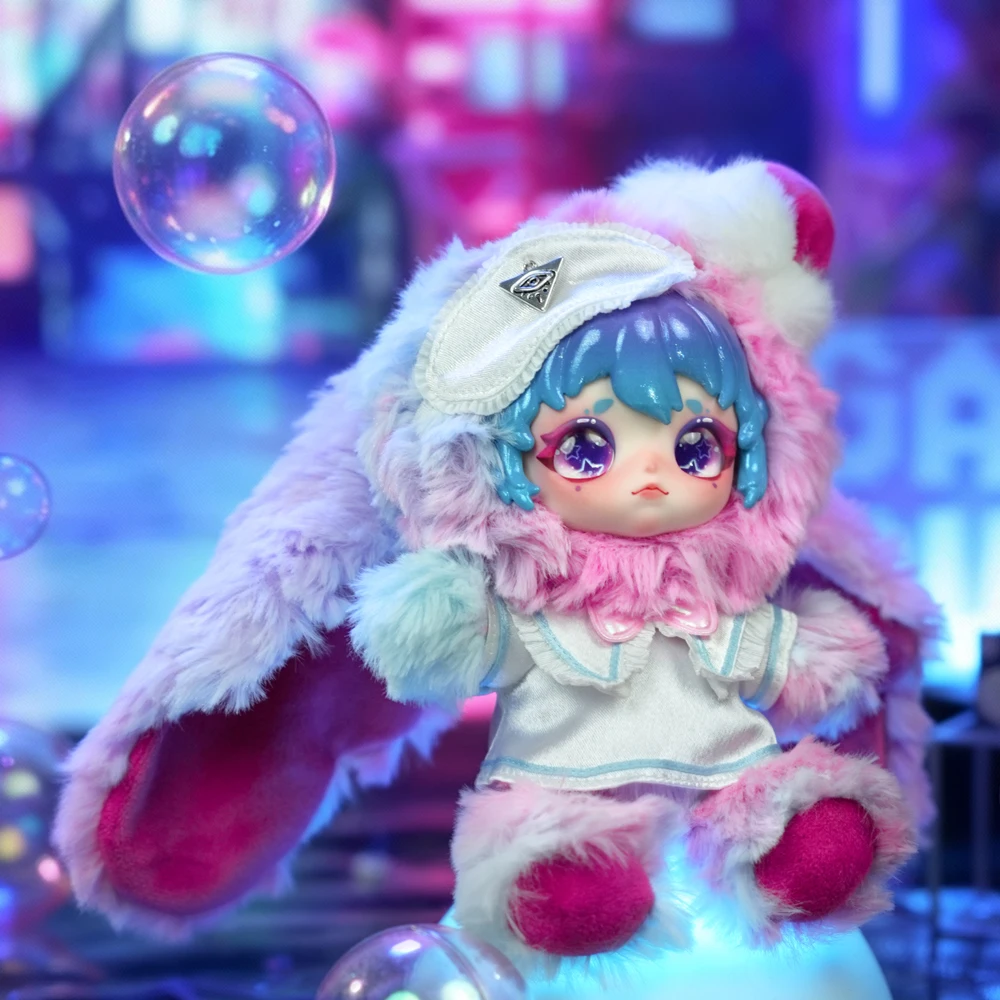 

Плюшевая кукла-подвеска ручной работы из винила в стиле Blind Box, серия Goodnight Utopia, милый подарок для девочки на день рождения, игрушка