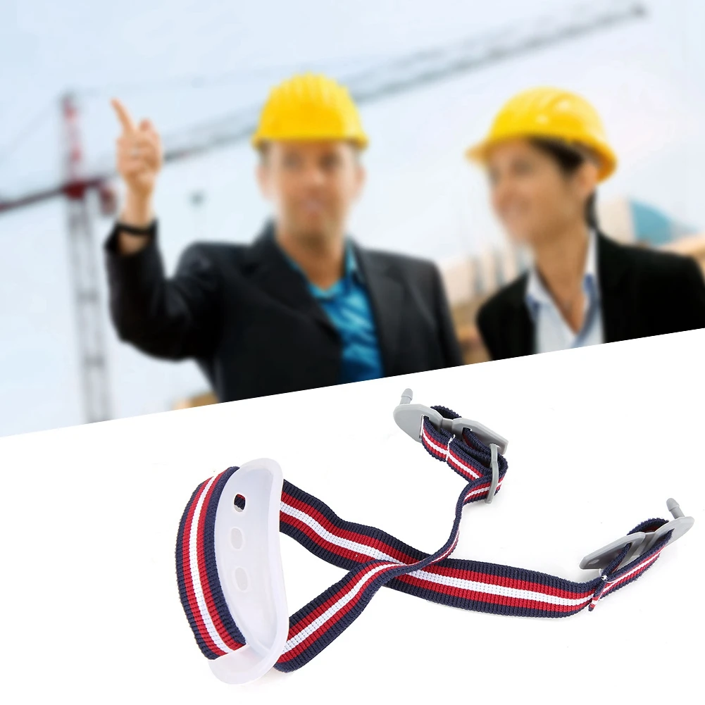 

zk30 Safety Construction White Hard Hat Chin Strap Detachable Sling for Helmet Lower Jaw Protective helmet accessories