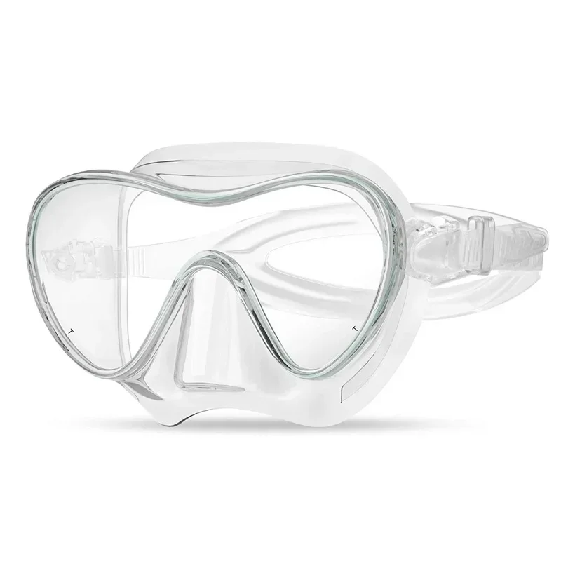 180° Field of View Adults and Children Anti-fog and Explosion-proof Liquid Silicone Fully Covered Scuba Diving Goggles