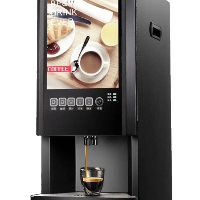 Instant coffee machine, milk  all-in-one machine, commercial fully automatic office, hot and cold multi-functional juice