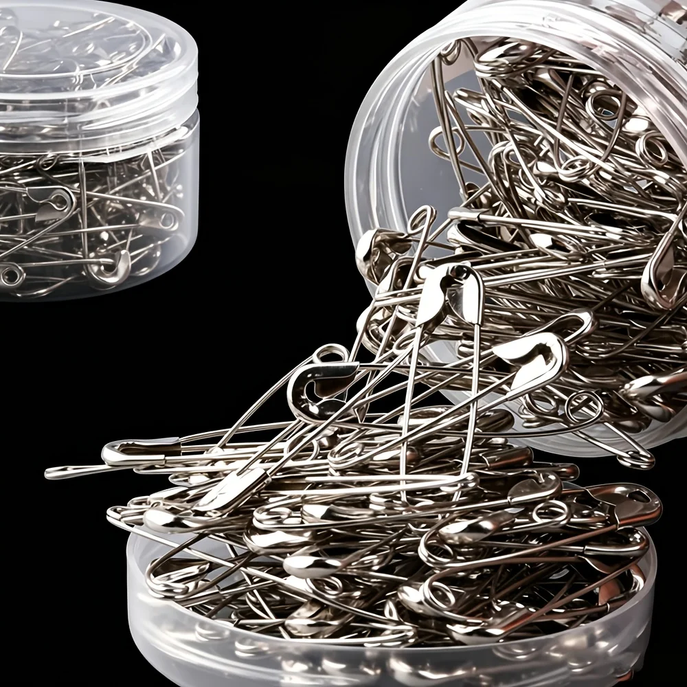 120pcs Durable Safety Pins, 36mm/1.41in, Suitable for Sewing and DIY Arts & Crafts Tools
