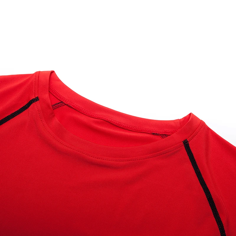 Männer Lauf Kompression T-shirt Kurzarm Sport Tees Gym Fitness Sweatshirt Männlichen Jogging Trainingsanzug Homme Athletisch Shirt Tops – Detail 6