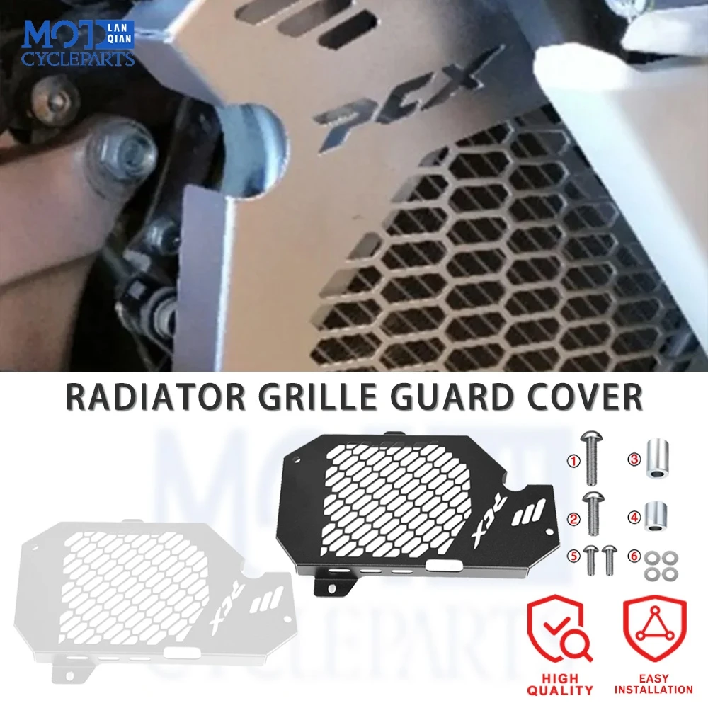 

For HONDA PCX160 PCX 160 PCX-160 pcx160 PCX160 2021 2022 2023 2024 Motorcycle Accessories Radiator Grille Guard Cover Protection