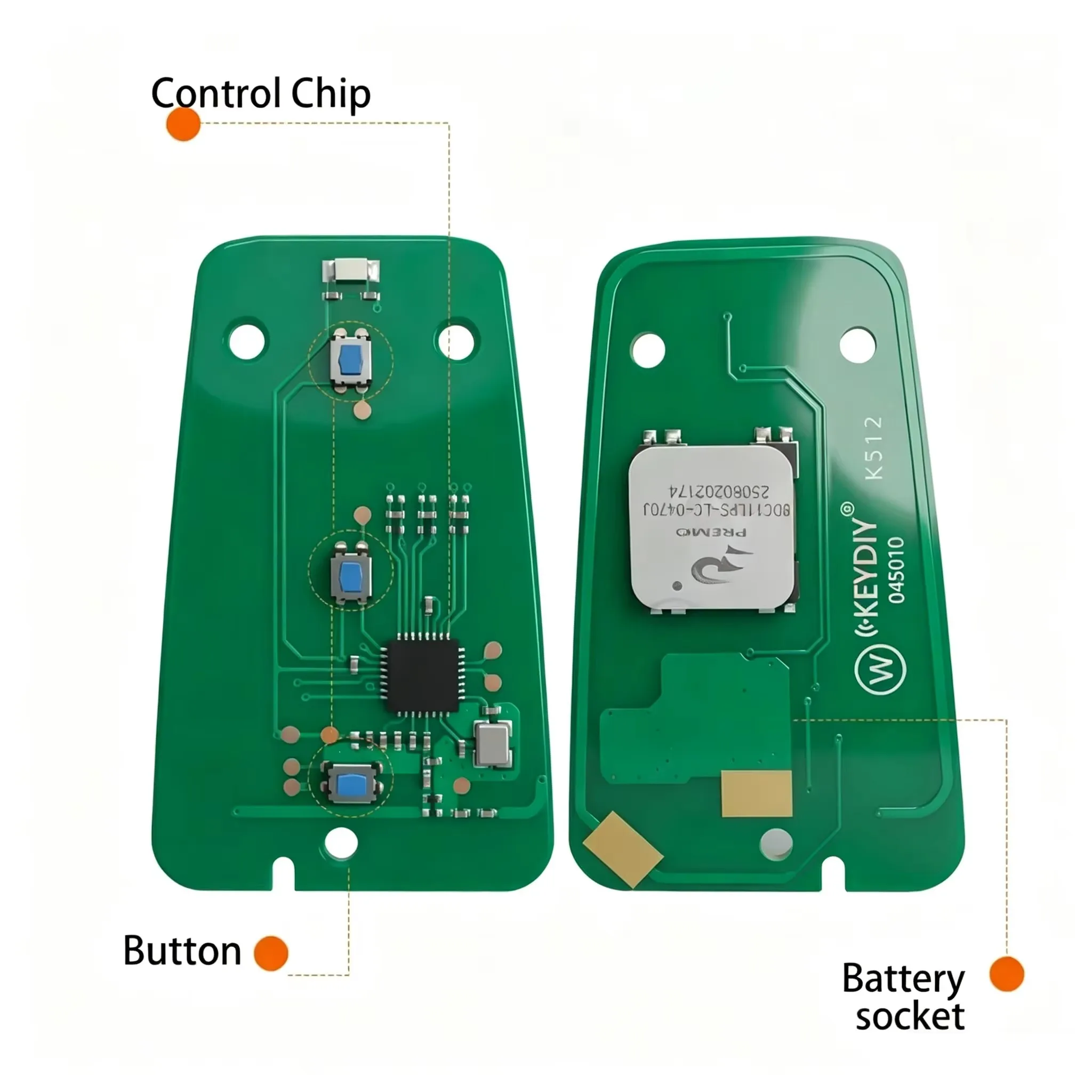 1/3/5PCS KEYDIY KD ZB66 ZB66-3 Smart Key for KD-X2 KD-MAX KD-X4 Programmer ZB Series Remotes