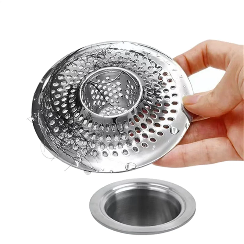 HOT Drain Hair Catcher Tub Drain Protector Strainer, Bathtub Shower Drain Hair Trap/Stopper, Tub Drain Hair Catcher