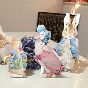 Dekorasi Prop Pesta Guntingan Kelinci Dekorasi Gajah Baby Shower Latar Belakang Pesta Ulang Tahun Pertama Anak-anak Potongan Kelinci Biru 10 poster jessica rabbit penjualan terbaik - №