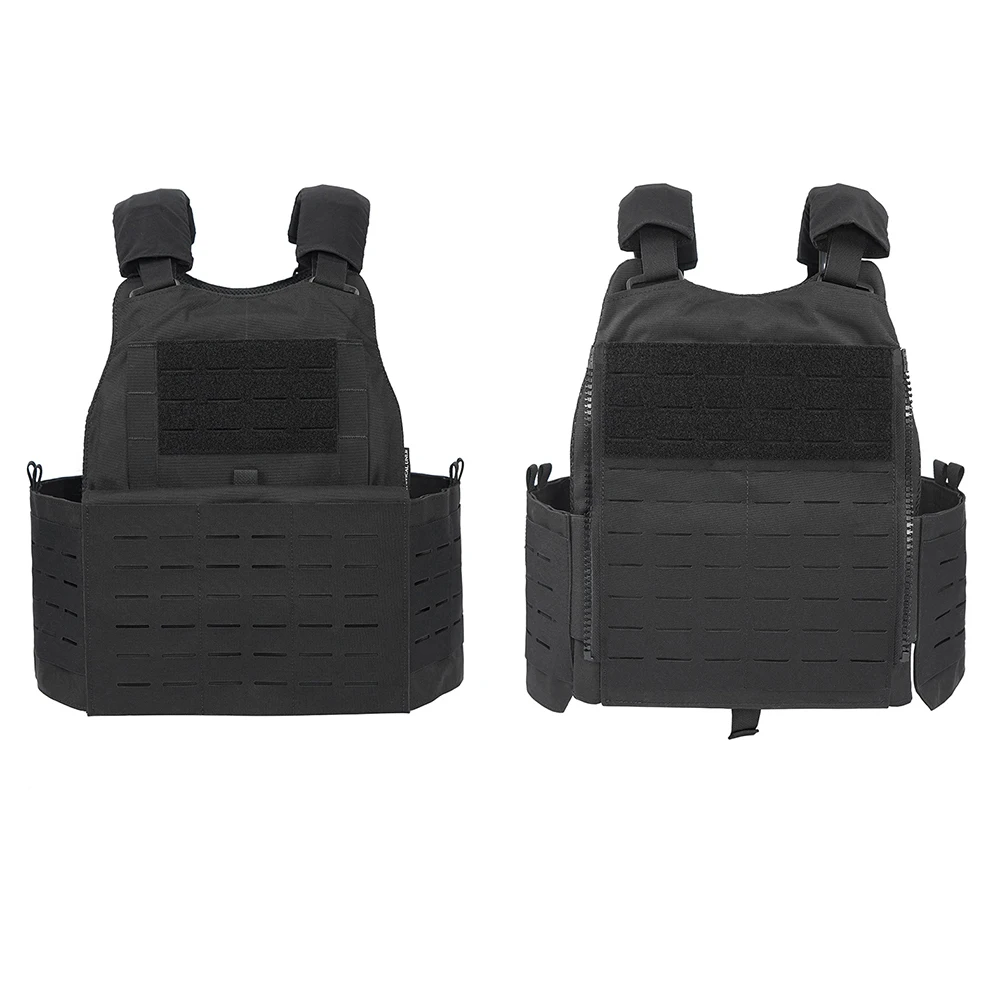 Tactical Vest Hunting Vest 500D Nylon Lightweight Plate Carrier Camping Airsoft Gear Quick-release Buckle Outdoor Sports