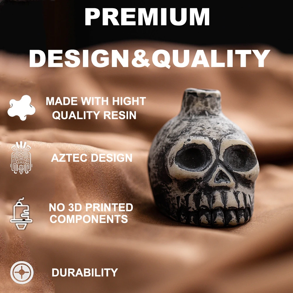 Aztec Death Whistle, Up To125+ Decibels Loud Real Screaming Aztec Death Whistle Loudest Authentic Human Authentic Human Sounding