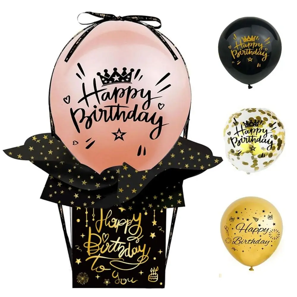 Birthday Surprise Birthday Money Box Fuuny Creative Paper Cash Pull Gift Boxs Happy Birthday Surprise Money Box Party