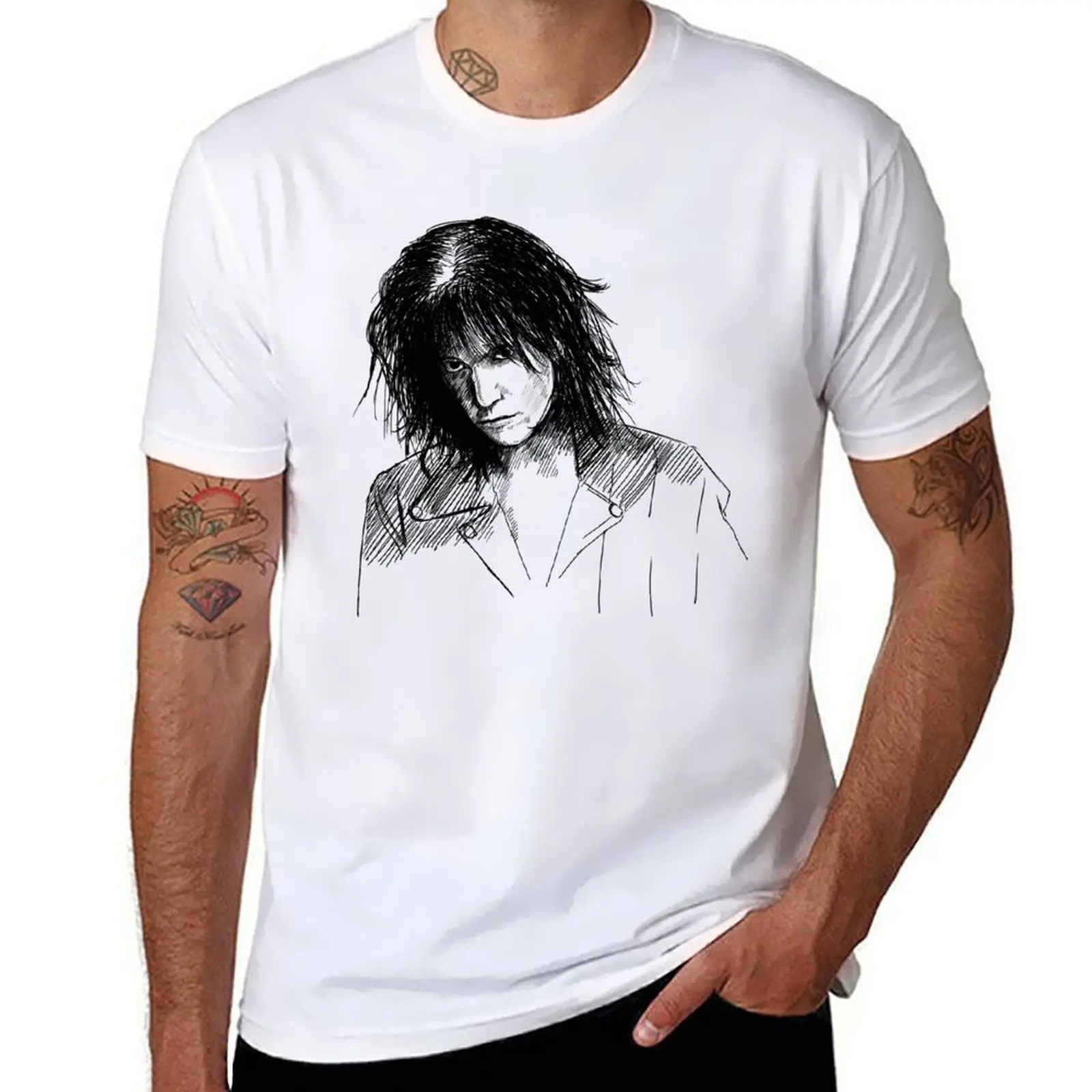 

Patti Smith T-Shirt t shirts for man graphic vintage cotton t shirts high quality T-Shirt