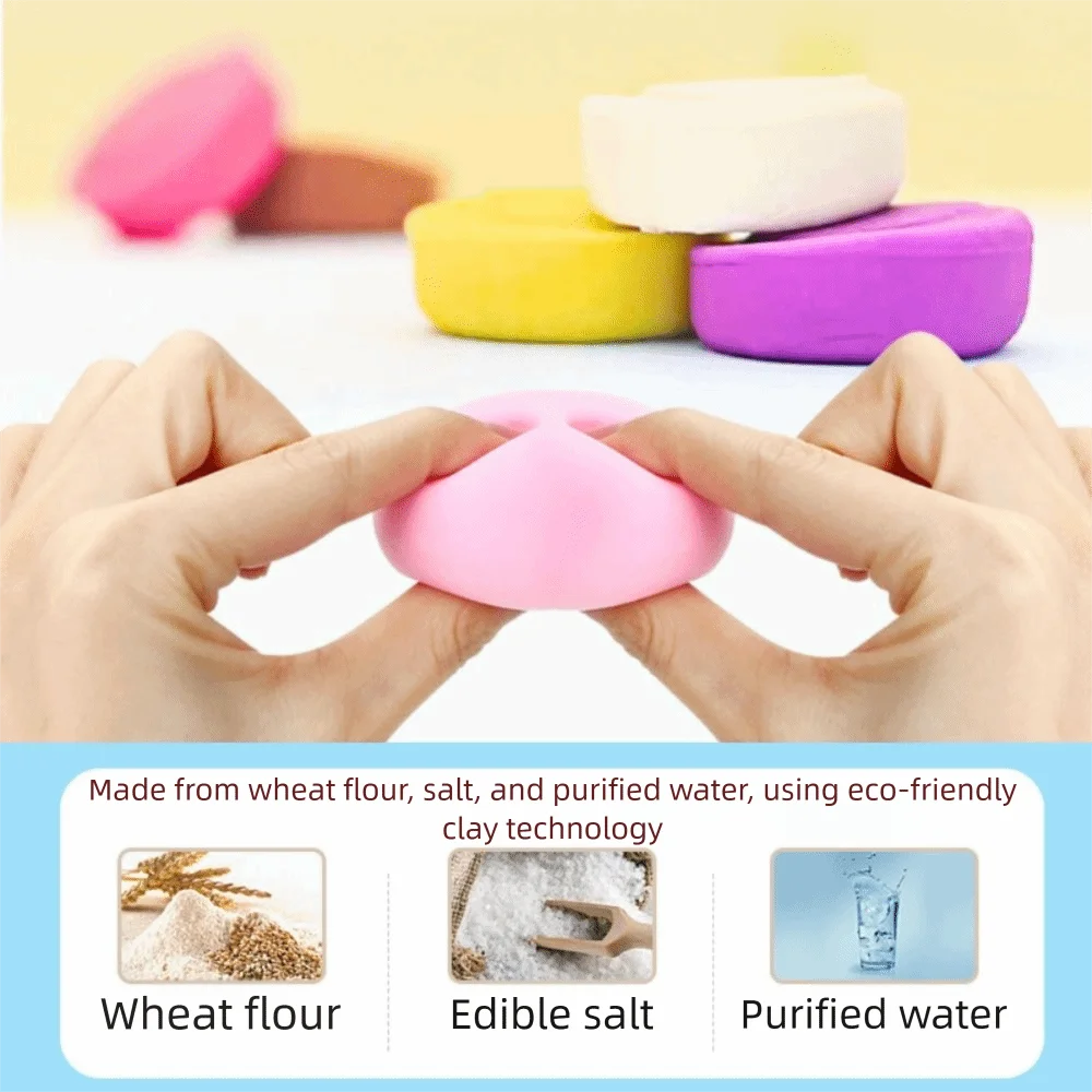 Unique Design DIY Maker Toy Handmade Mold Tool Interesting Design Early Learning Toy Ice Cream Noodles Machine Colored Clay