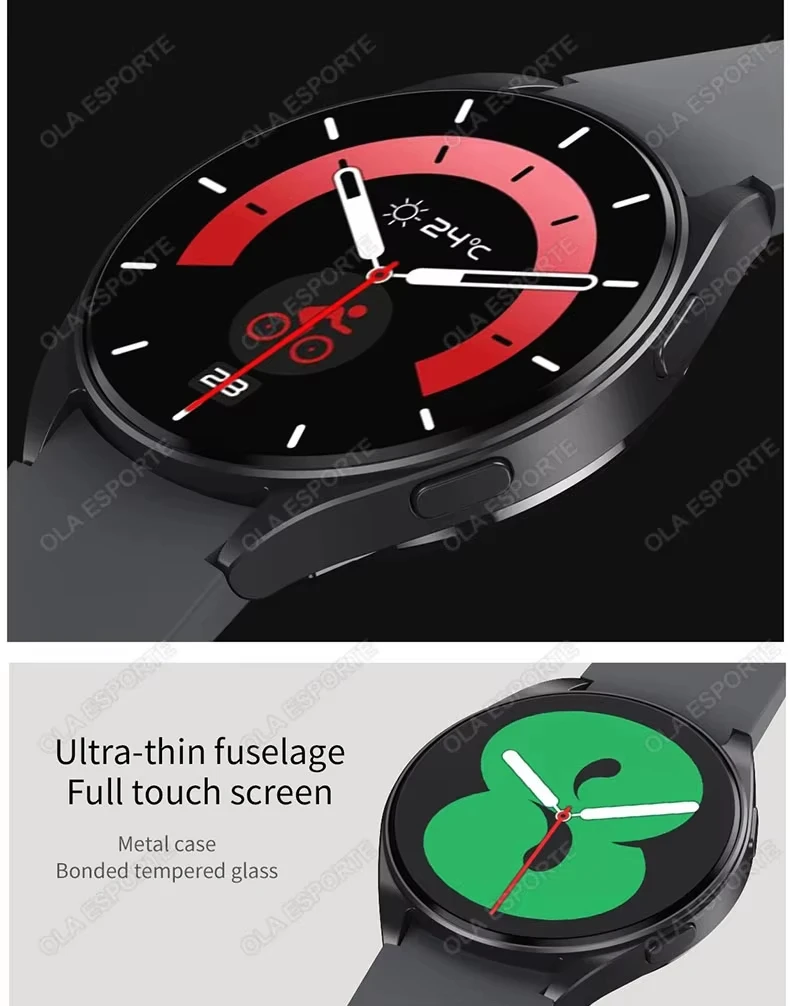 Bluetooth Smartwatch with Activity Tracking, TFT Display and Detachable Silicone Band description 2