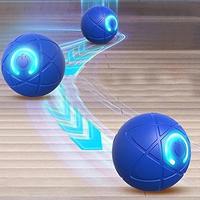 Electric Rolling Ball Dog Toy Auto Moving Dog Toy Ball Automatic Rolling Ball Toys for Puppy USB Rechargeable Interactive Dog