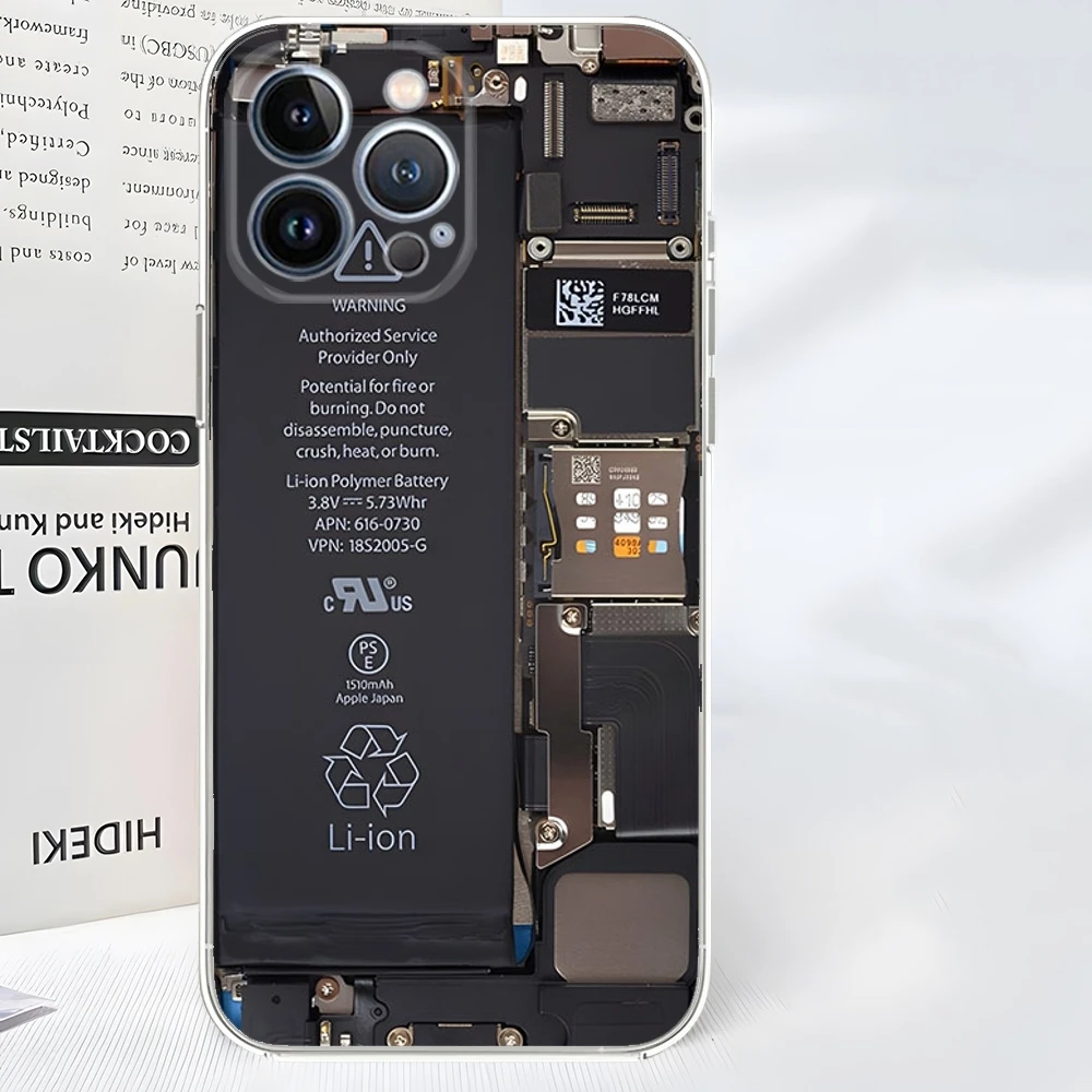 Прозрачный чехол для iPhone 15 14 12 13 11 Pro Max Mini X XR XS Max 7 8 Plus