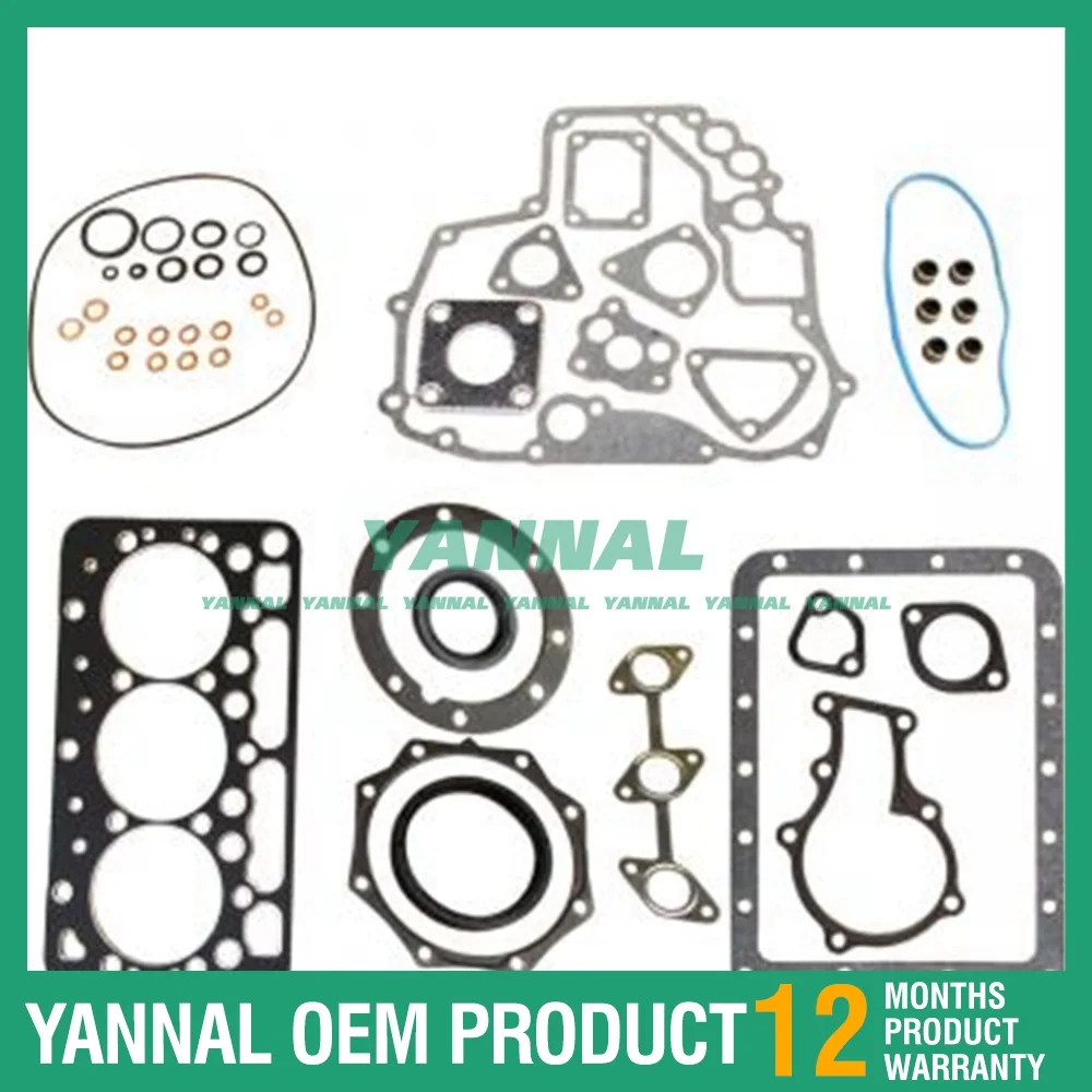 Long Time Aftersale Service Gasket Kit 6672739 6672740 For Bobcat MT50 MT52 316 320 322 453 463 Kubota D722