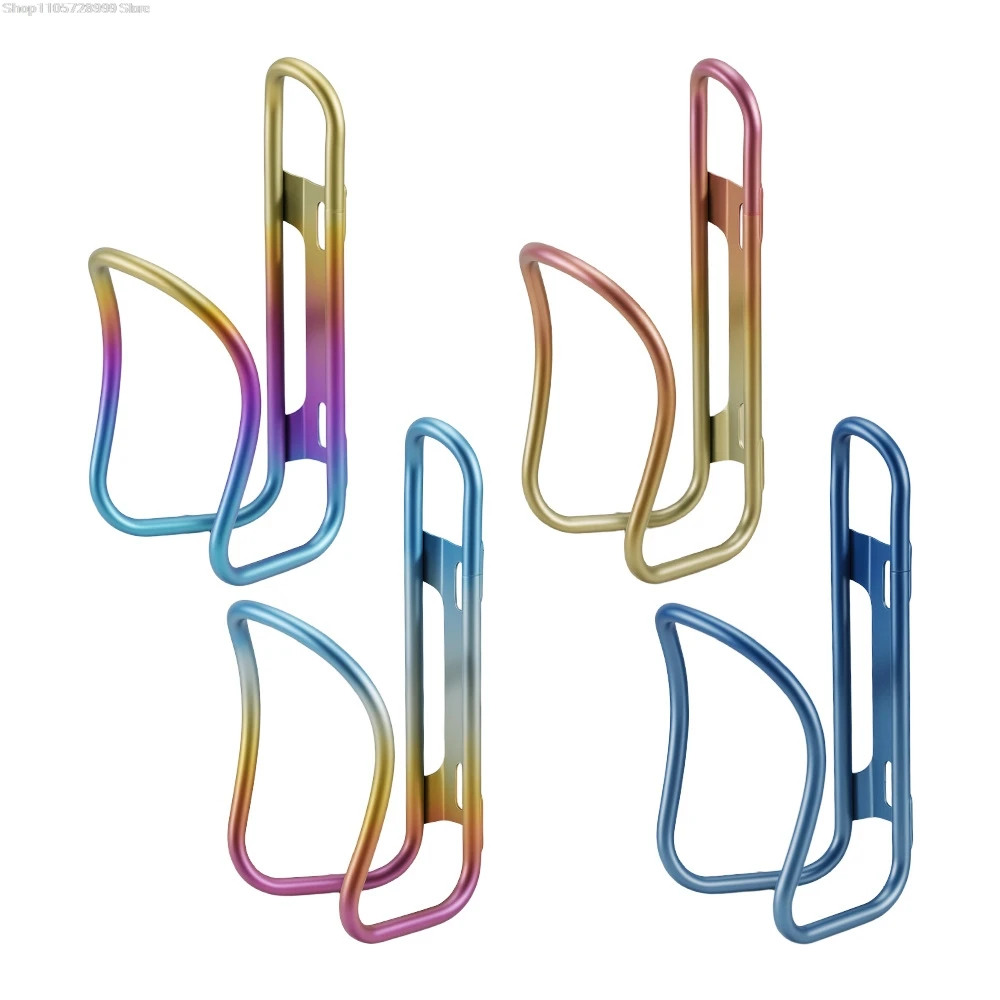 MTB Road Bike Water Bottle Cage Ultralight Titanium Bicycle Bottle Holder Cycling Accessories