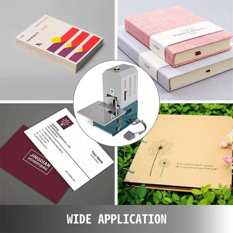 

Electric Business PVC Card Condition With PLC Motor Paper Cutting Electric Book Round Corner Cutter Machine