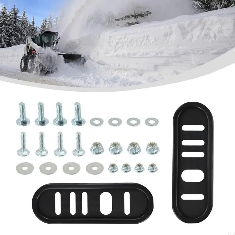

490-241-0010 Snowblower Slide Shoes Snow Thrower Skid Shoe with Mount Hardware R6FB
