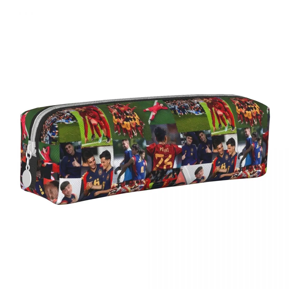 Imagem -01 - P-pablo G-gavi Esporte Espanha Lápis Case Escola de Futebol Cases de Couro do Plutônio Criança Bonito Faculdade Lápis Bolsa Escola Papelaria p pablo g gavi esporte espanha lapis case escola de futebol cases de couro do plutonio crianca bonito faculdade lapis bolsa escola papelaria 01