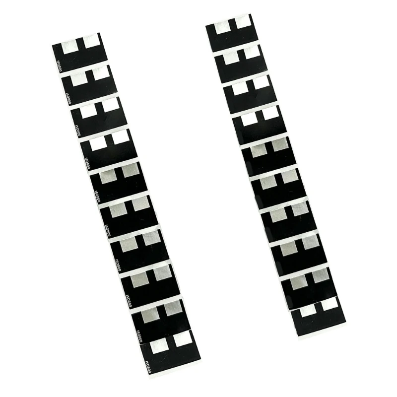 

10Pages 135 35mm Film Cassette Code Sticker for ISO800 & ISO1600