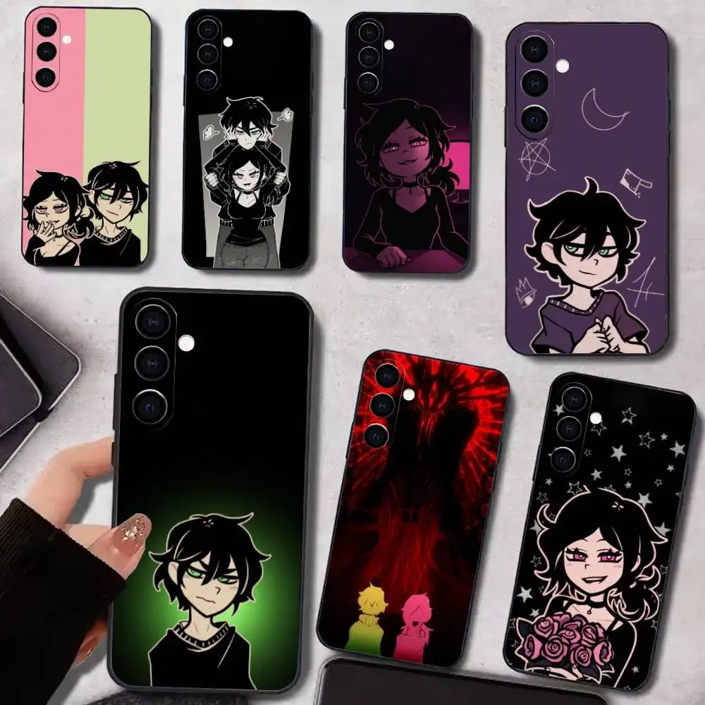 

TCOA-The Coffin Of A-Andy AL-And Leyley Phone Case For Samsung Galaxy A73,A72,A71,A70,A53,A52,A51,Others Soft Black Cover