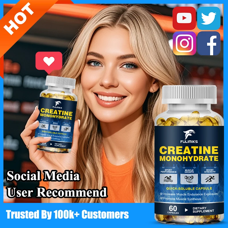 

Полная креатиновая моногидратная добавка, для повышения памяти, когнитивной функции и физической энергии, повышения выносливости, вегана