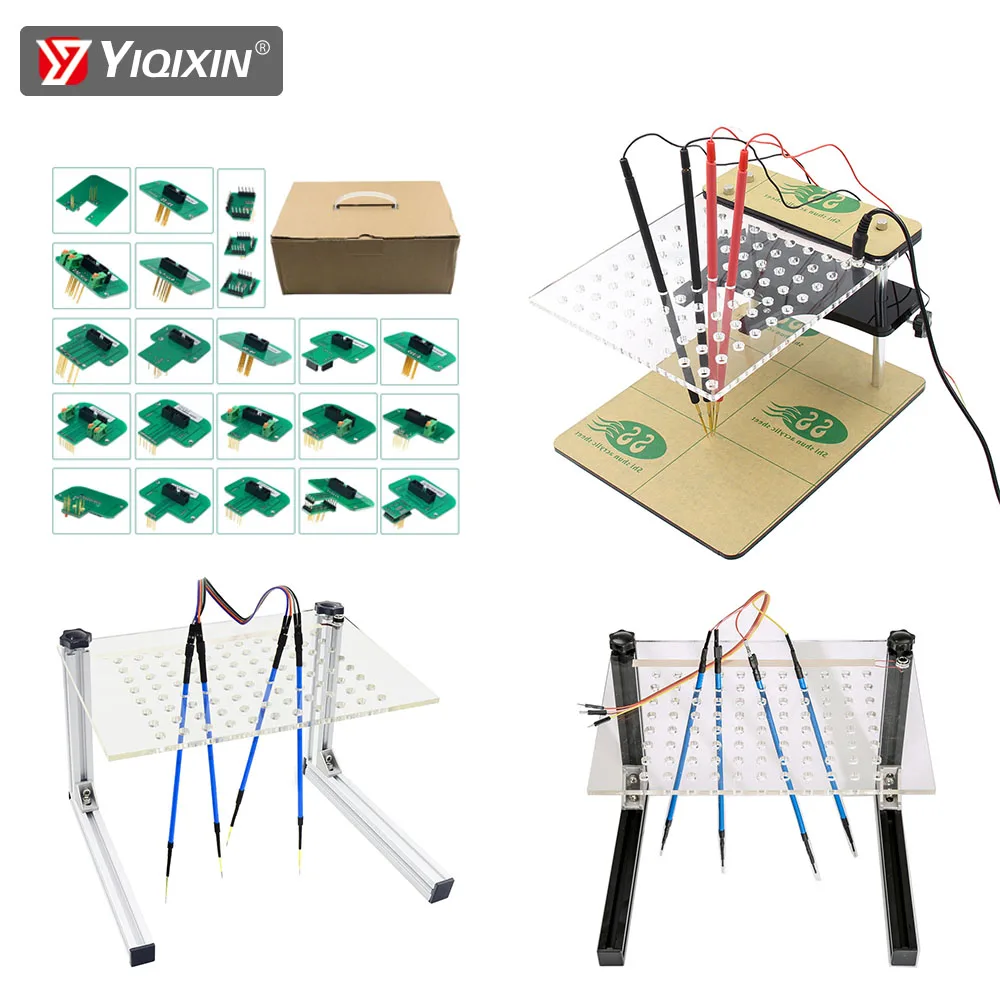 

Светодиодная рамка BDM 2 в 1, зонд для KESS KTAG Fgtech V54 ECU Progammer Adapter, полный набор BDM Table ECU Chip Tuning Tool Flasher Tester