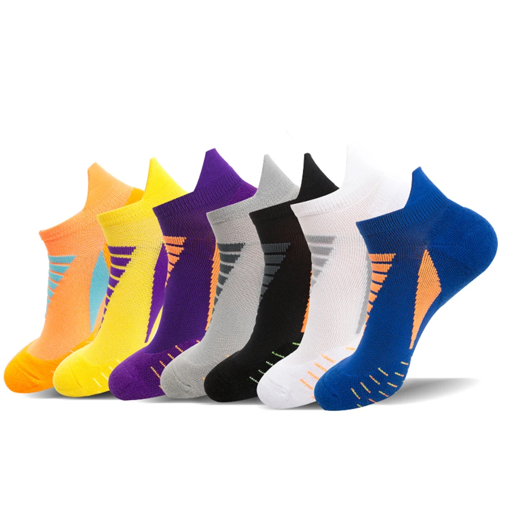Men Women Anti Slip Athletic Socks Sports Grip Socks for Basketball Soccer Volleyball Running Trekking Hiking Absorption