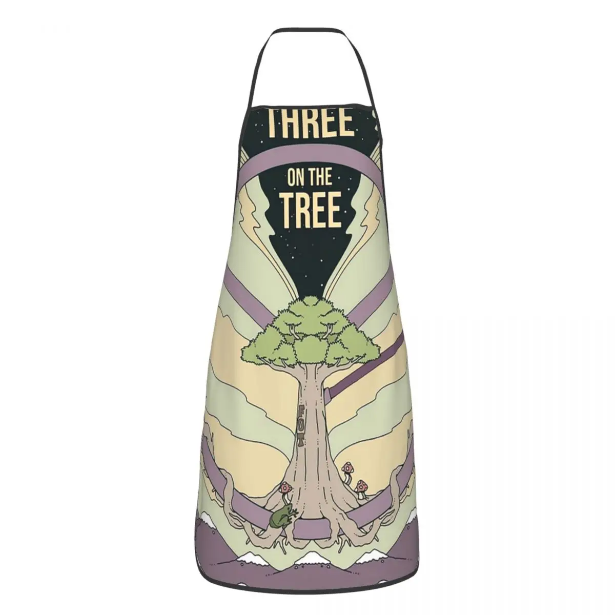 Full Album Cover Aprons Chef Cooking Cuisine Tablier Waterproof Bib Kitchen Cleaning Pinafore for Women Men Painting