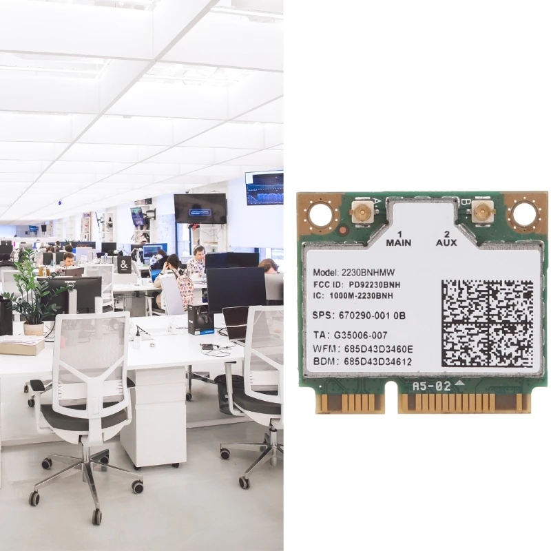 ミニ PCIe ラップトップアダプタ 2230BNHMW インテル 2230BN ワイヤレス Wifi カード BT4.0 670290-001 DV4 DV6 DV7 4 6