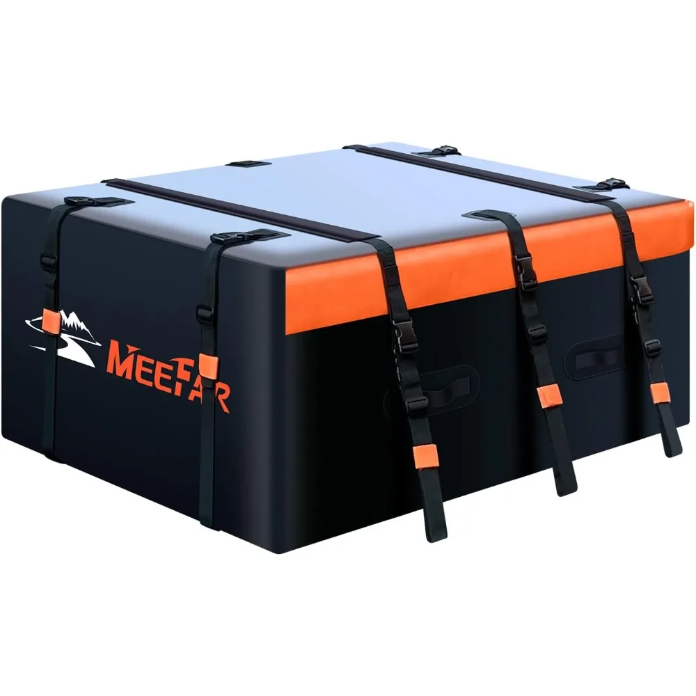 Waterproof Rooftop Cargo Bag for Cars, 21 Cubic Feet Capacity, Universal Fit, No Rack Required