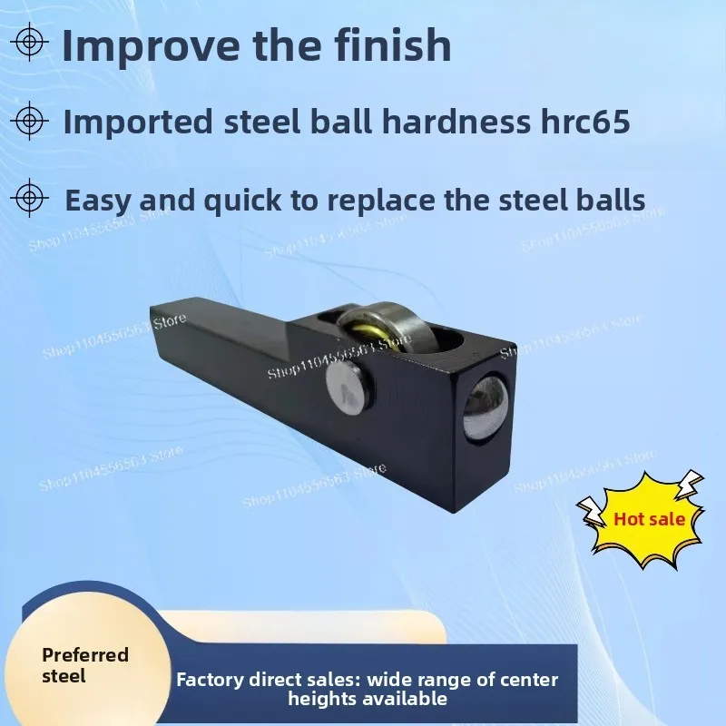 Roller Burnishing Tool for Mirror Finish, Ball Roller Burnishing Tool for Precision Metal Surface Finishing and Machining
