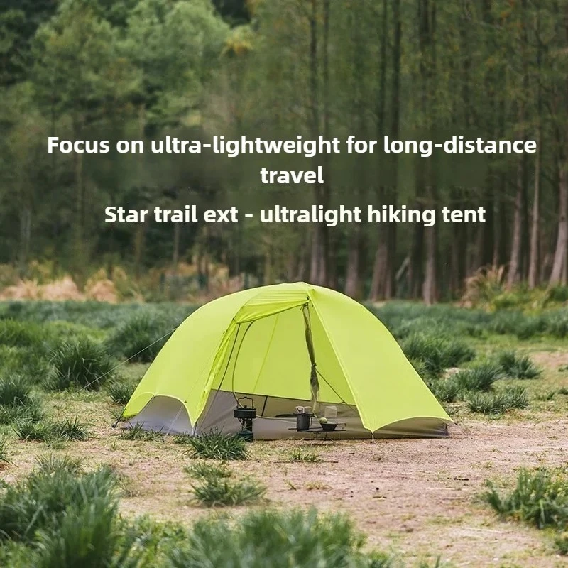 Hiking Tent Outdoor Camping Overnight Rainstorm Protection Wild Camping Tent