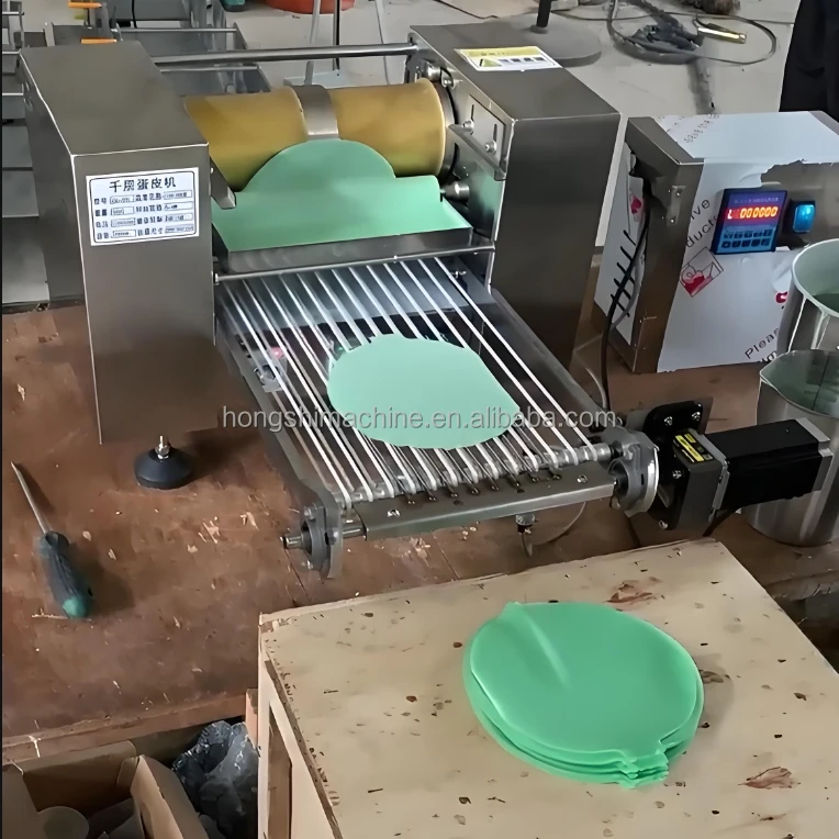 

Good Quality 8 ，8.5 ，9 ，9.5 Inch Customized Crepe Making Automatic Crepe Maker Machine