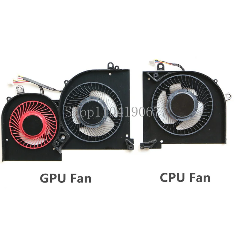 New CPU Cooling Fan GPU VGA Fan For MSI GS65 GS65VR P65 MS-16Q2 MS-16Q1