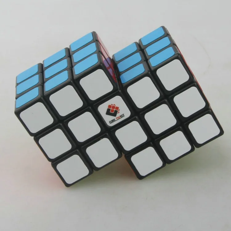 [Wisdom] 3x3 Siamese Cube Puzzle 3 Connected 6 4 Connected 6 5 Connected 6 Conjoint Cube Restricted Rotation Magic Cube