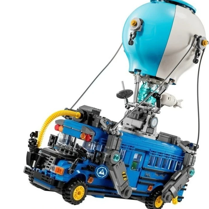 مجموعة مكعبات بناء الحافلة من Battle Model Bricks 77073 متوافقة مع جزيئات Lego، مناسبة لهدايا عيد الميلاد