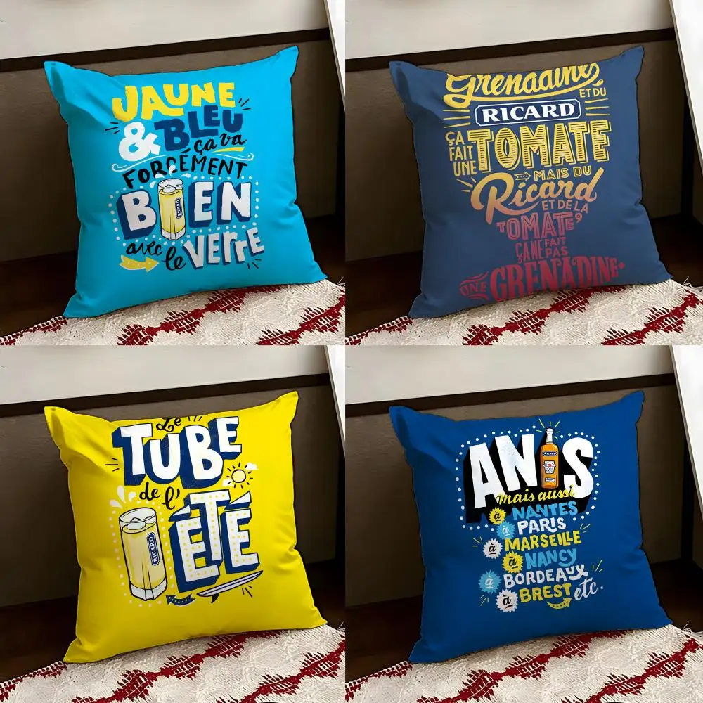 R-Ricards D-Drink Kissenbezug, wendbar, weich, langlebig, für Zuhause und Auto, für den täglichen Komfort