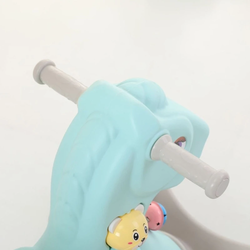 Easy Install Plastic Rocking Horse Replacement Handle With Anti Slip Design For Childrens Ride On Play Equipment 15UB